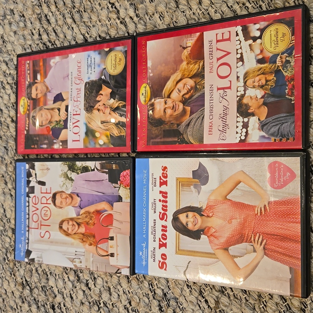 Hallmark DVDs Lot